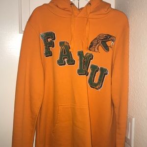 orange FAMU HBCU hoodie
